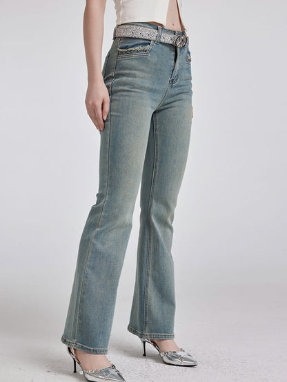 High Street blue ladies skinny jeans