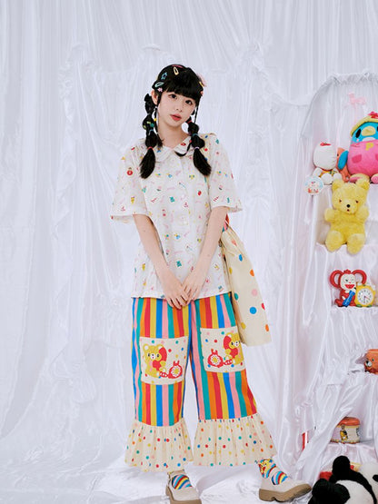 Rainbow Diary Pants