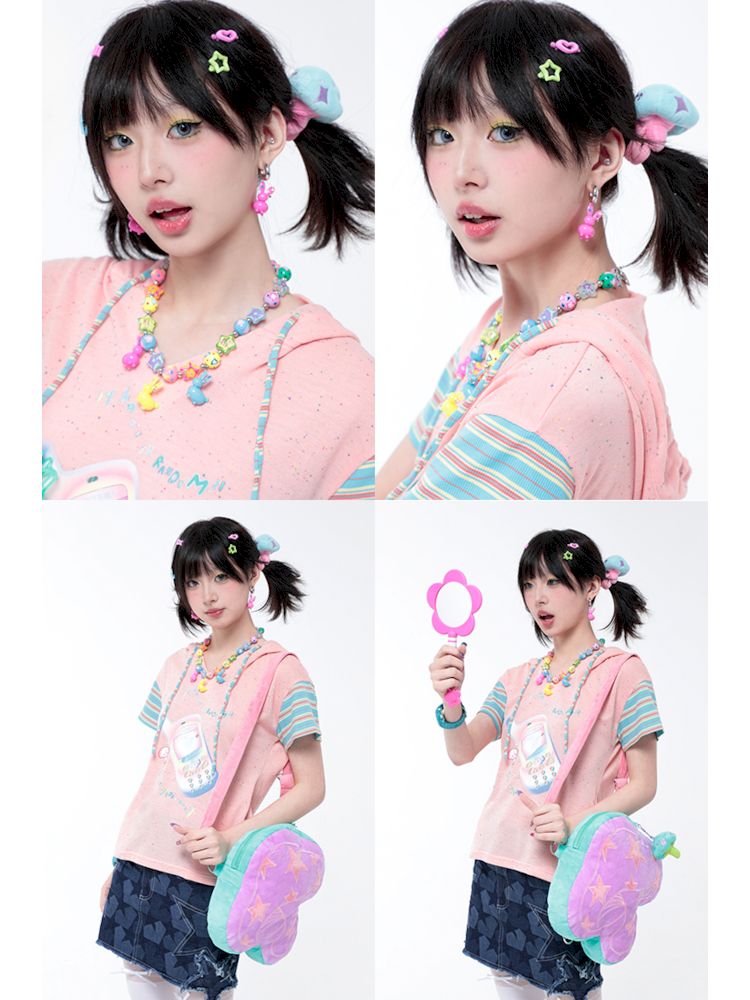 Cute Girls Japanese Accessories Mushroom Hair Bands/Hangings