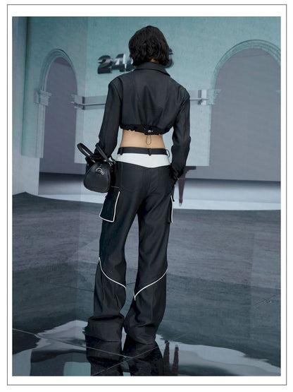 High-end Designed Wide-leg Pants