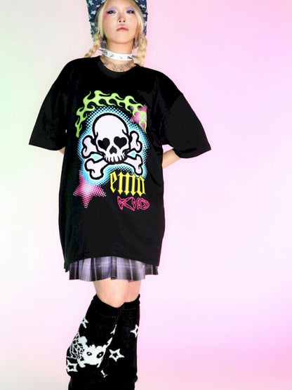 Genderless loose short sleeve t-shirt