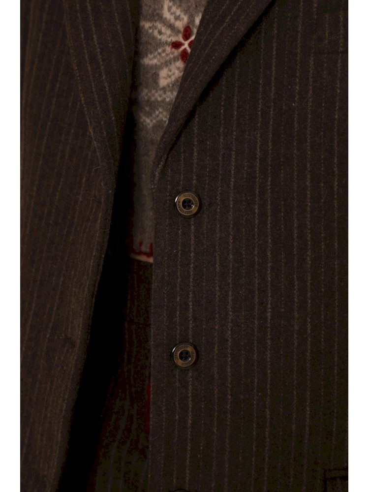 Tweed Copper Button Suit