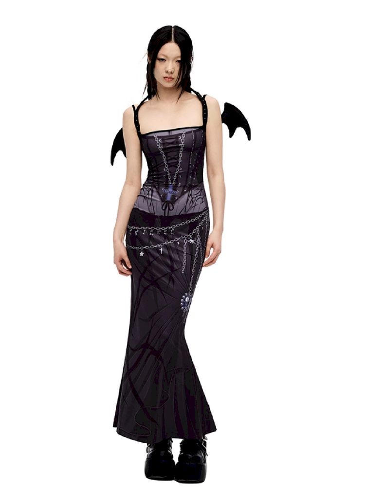 Witch Sling Fishtail Dress