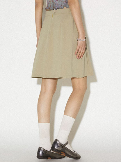 Light and breathable versatile half-body skirt