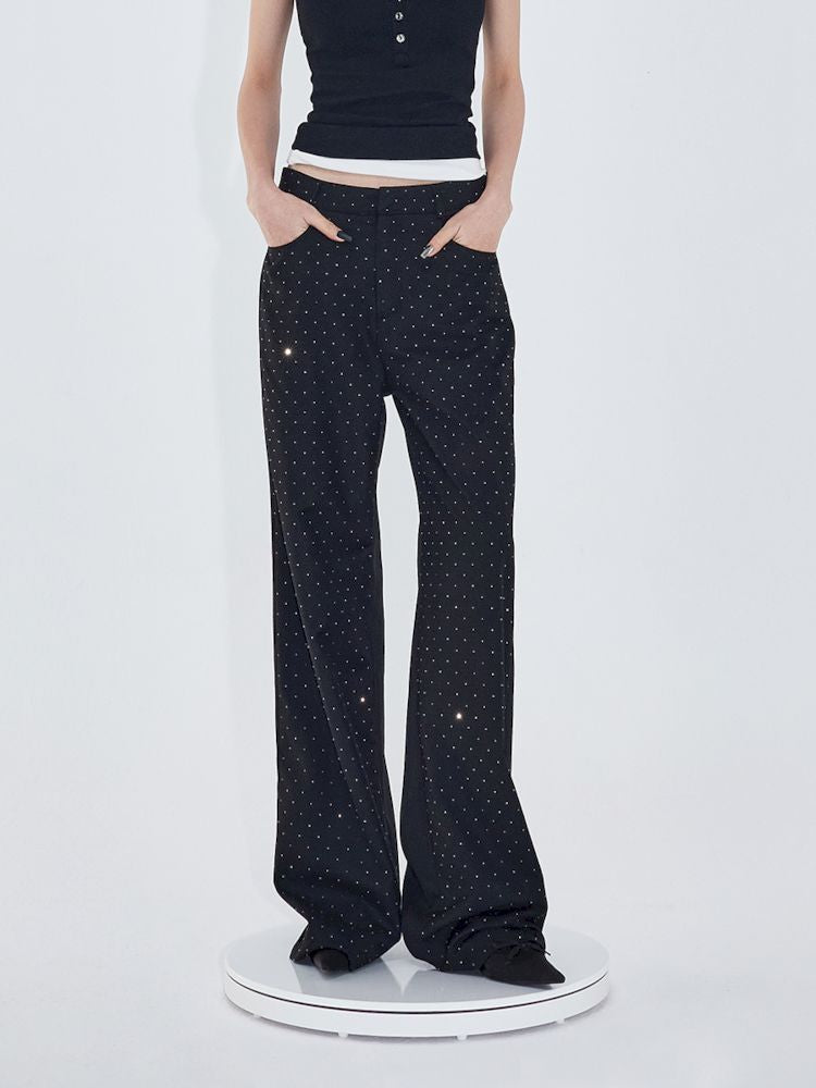 Straight Casual Western Trousers