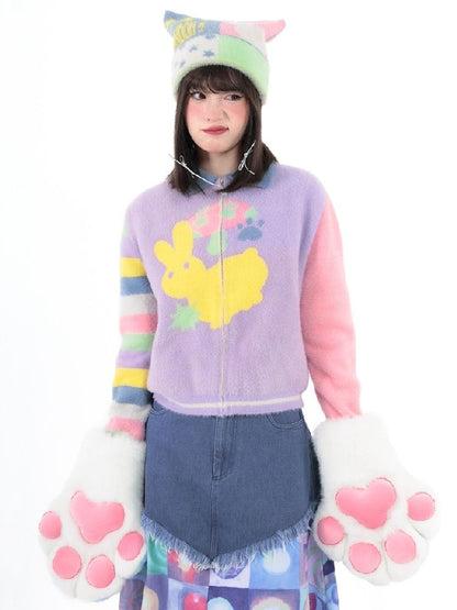 Ghostly Colorful Dopamine Niche Sweater