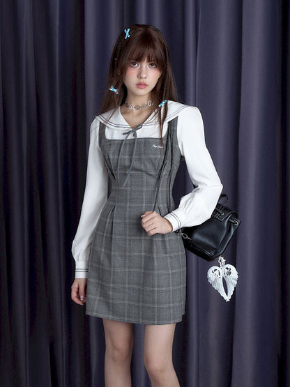 Sailor Collar Slim Fit Dress