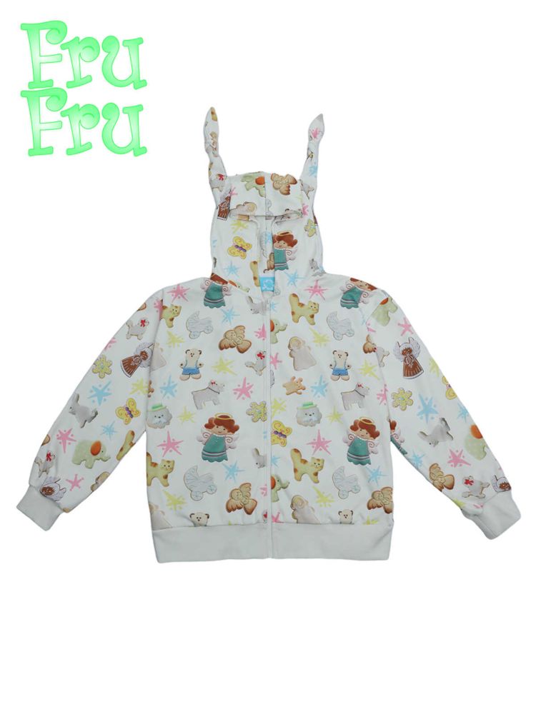 Rabbit Ear Cardigan Sweatshirt