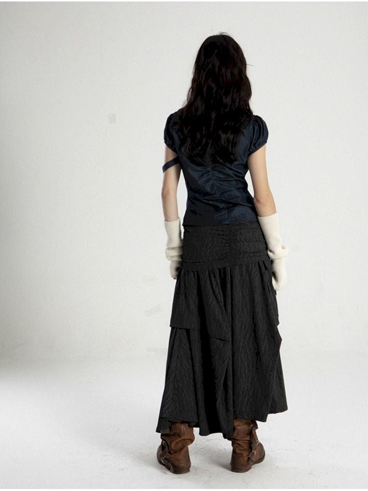 Low Waist Half Length Skirt