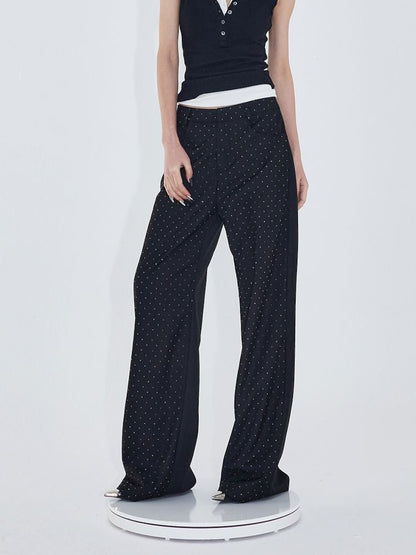 Straight Casual Western Trousers