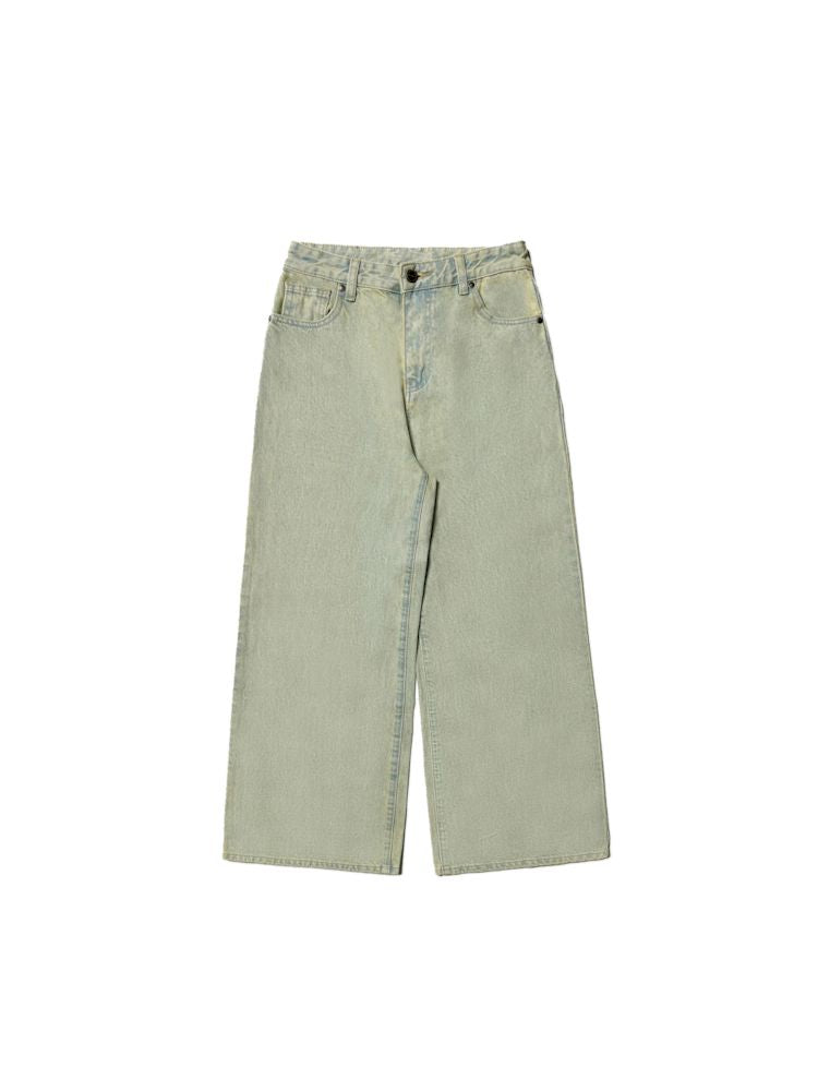 Casual Washed Nostalgia Wide Leg Pants