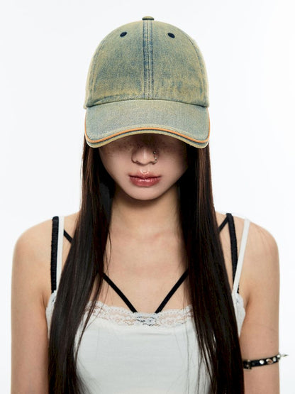 Classic denim washed cap