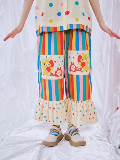 Rainbow Diary Pants