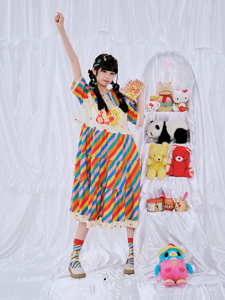 Rainbow Diary Dress