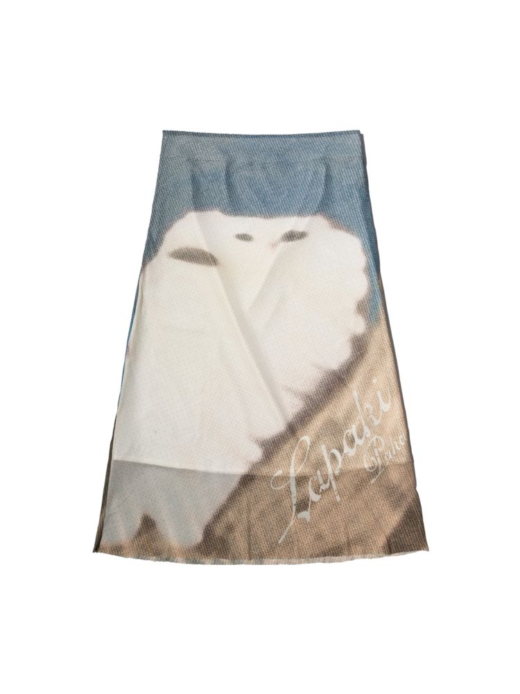 Graffiti Cat Mesh Skirt