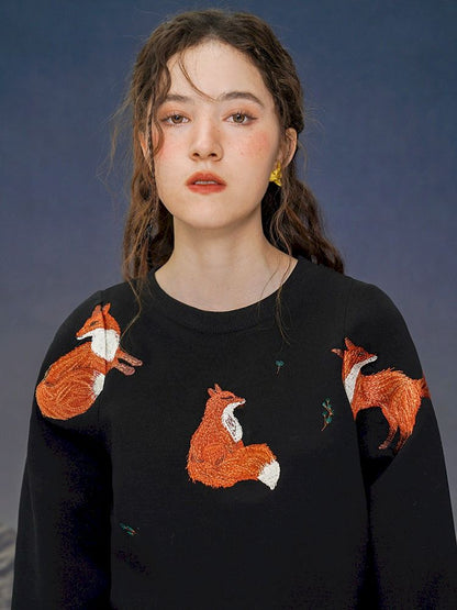 Red Fox Sweatshirt