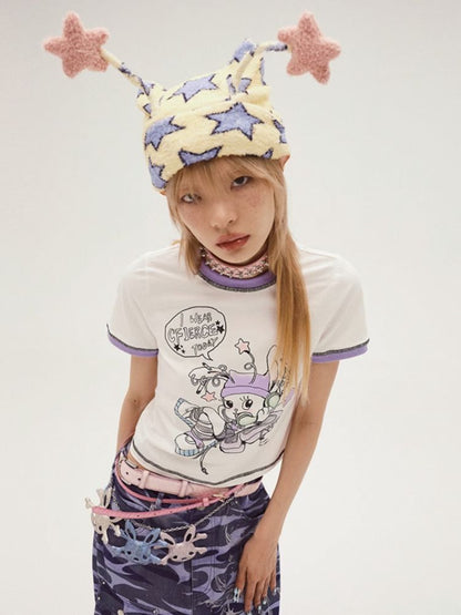 Bunny Elf Printed t-shirt