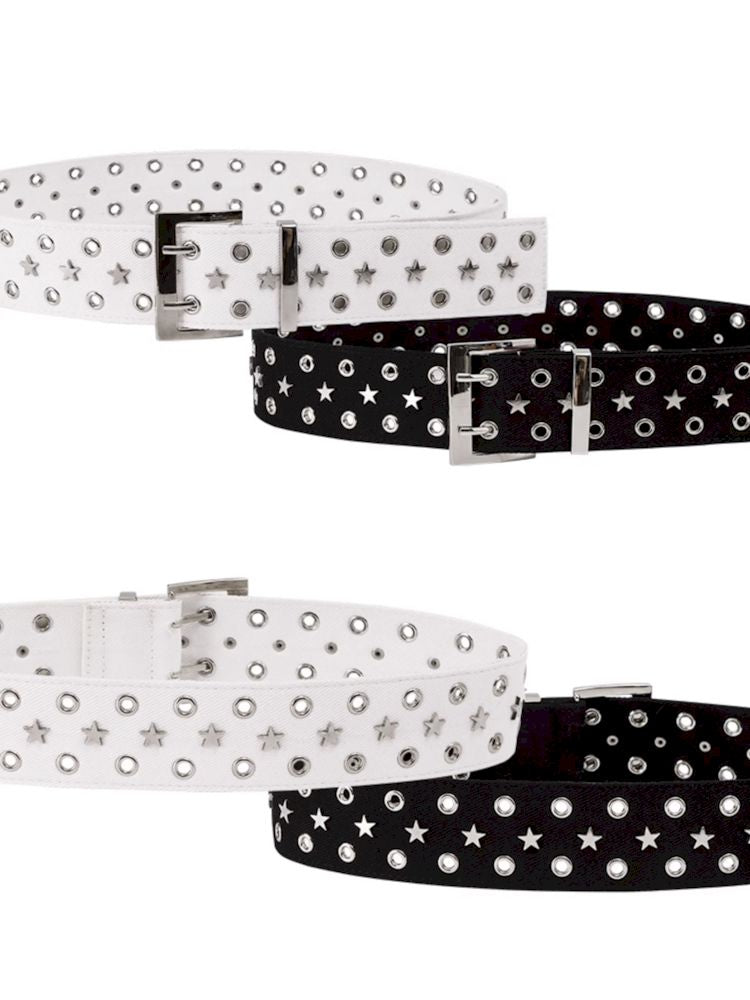 Star studded heavy duty collar/belt