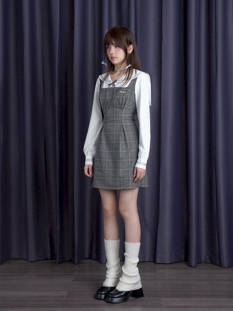 Sailor Collar Slim Fit Dress