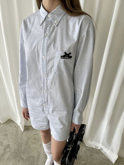 Long Sleeve Shirt One Piece Shorts