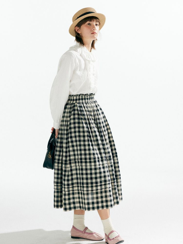 Big Hem Half-body Skirt