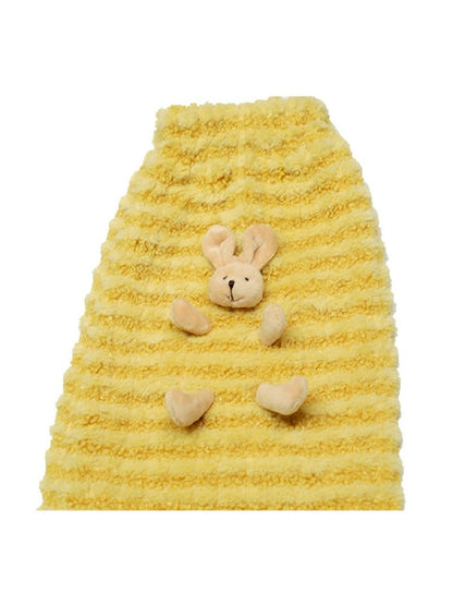 Bunny Doll Yellow Striped Legwarmers