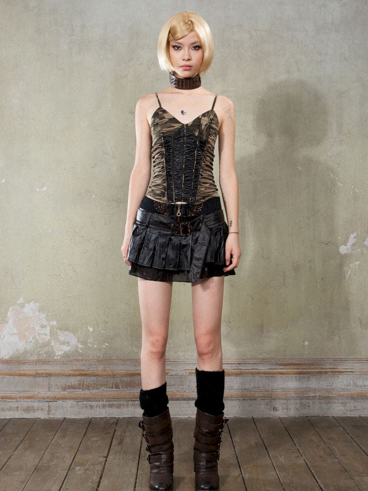 Subcultural Low Waist Skirt