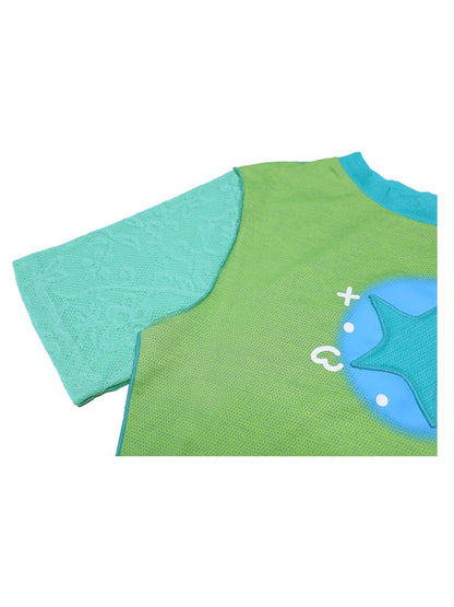 Patchwork Star Short Sleeve T-Shirt