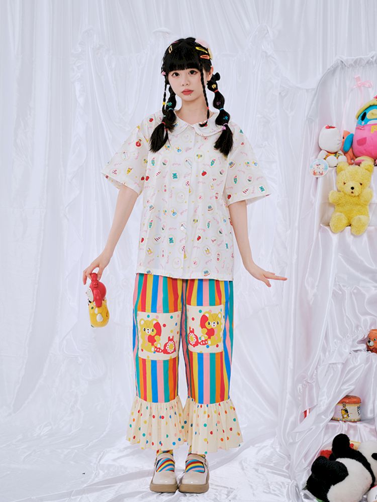 Rainbow Diary Pants