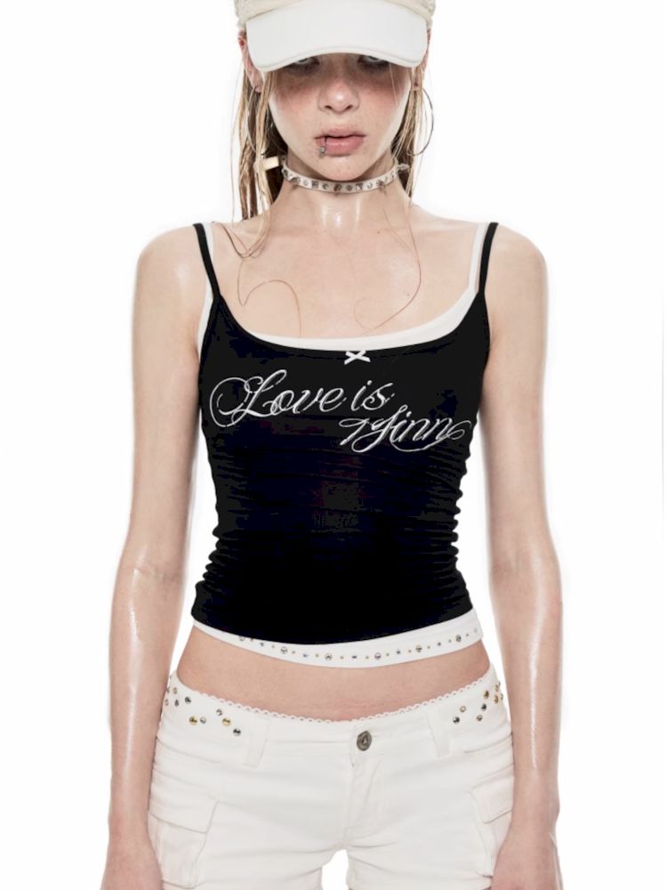 High Stretch Sheer Camisole Tank Top