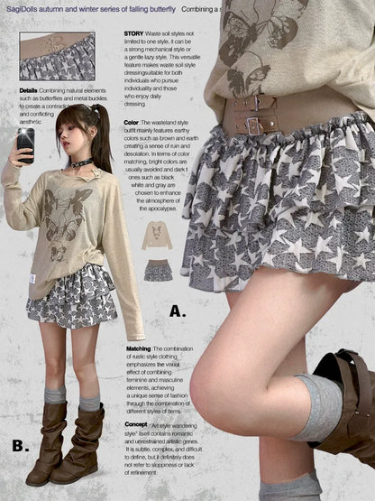 Street Y2K short skirt