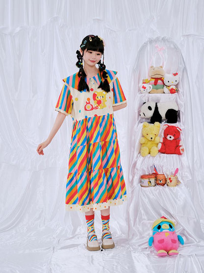 Rainbow Diary Dress