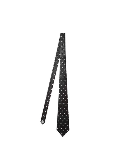 Furry Smash Pattern Printed Dot Tie