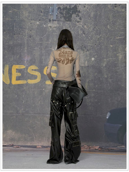 Punk Leather Pants