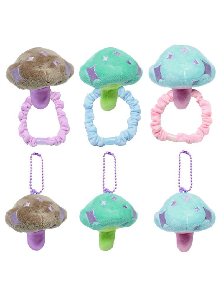 Cute Girls Japanese Accessories Mushroom Hair Bands/Hangings