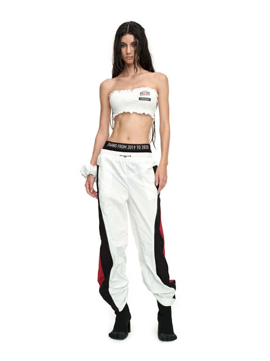 Double Waisted Colorblocked Sport Punch Pants