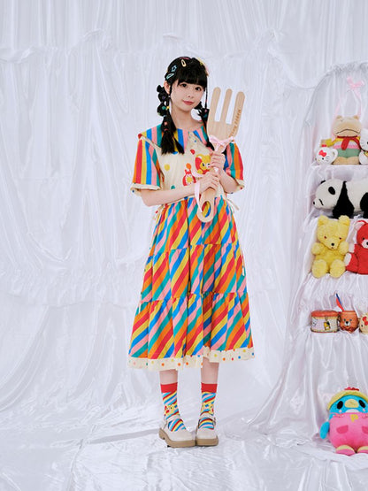 Rainbow Diary Dress