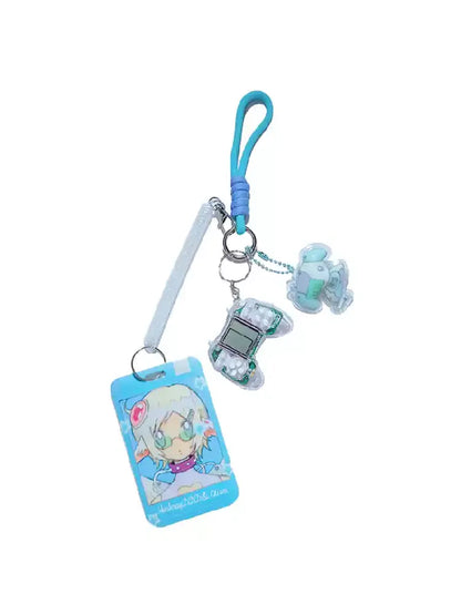 Illustration Anime Bag Card Holder Hanging Decoration