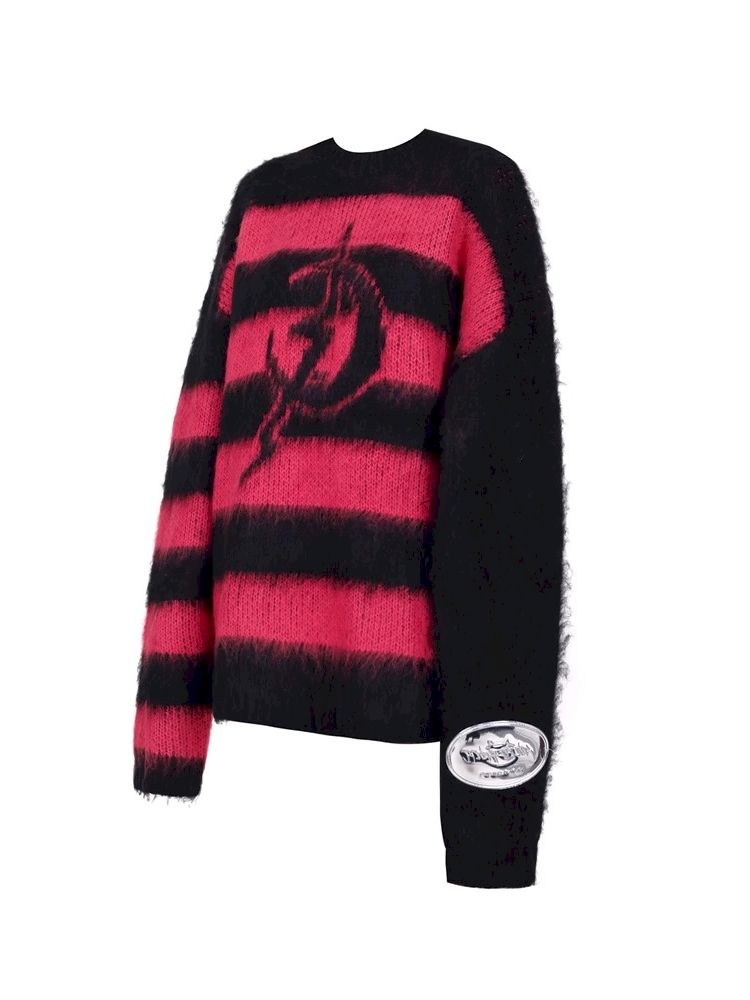 Punk Loose Genderless Street Y2K Sweater