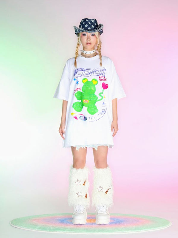 Printed short-sleeved t-shirt