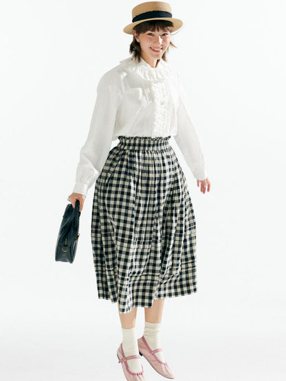 Big Hem Half-body Skirt