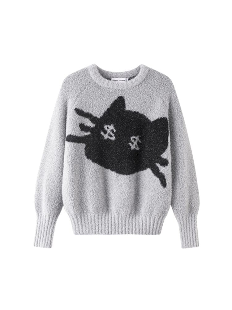 Black Cat Sweater