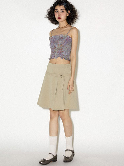 Light and breathable versatile half-body skirt