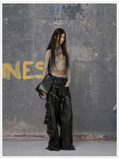 Punk Leather Pants