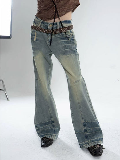 Micro-flared jeans