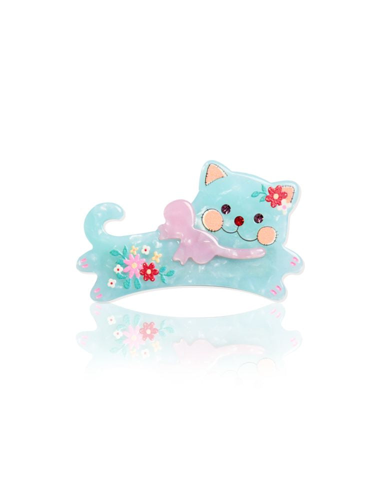 Printed Cat Hair Accessories Hair Clips