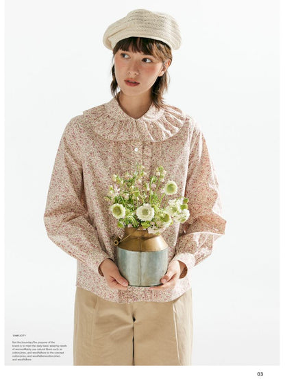 Romantic Vintage Floral Tops