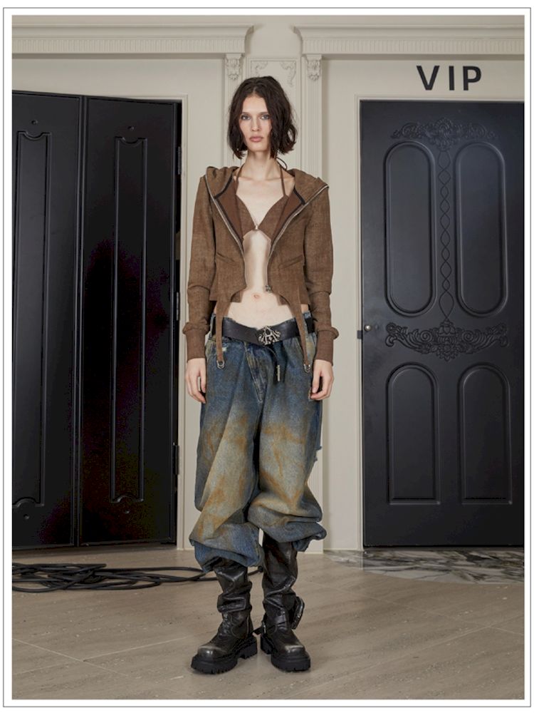 Old Jeans Loose Wide Leg Pants