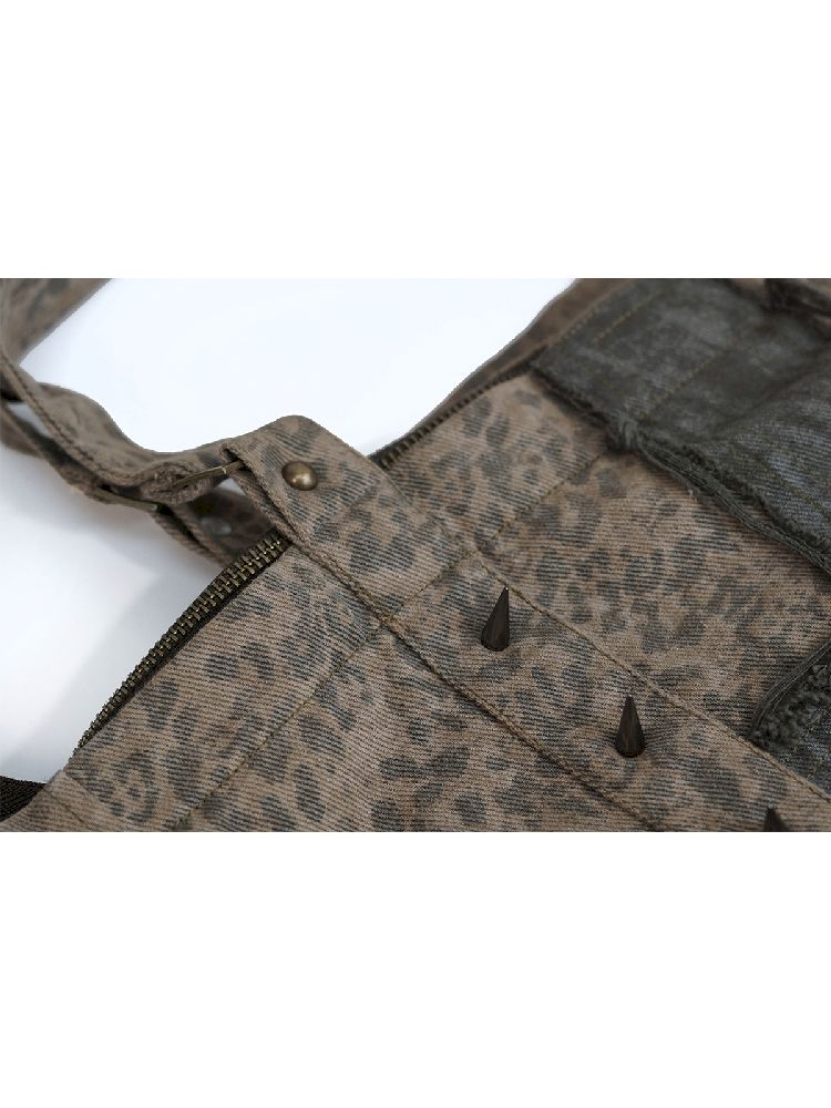 Leopard Cross Rangers Large Crossbody Bag