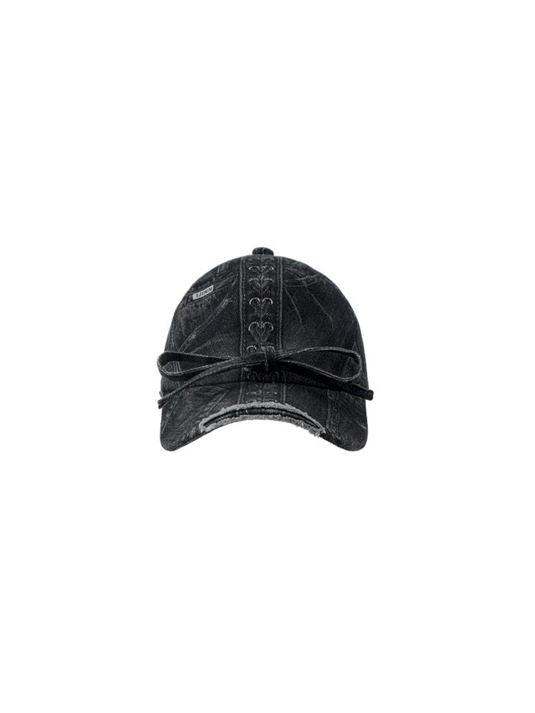 Denim Printed Baseball Cap